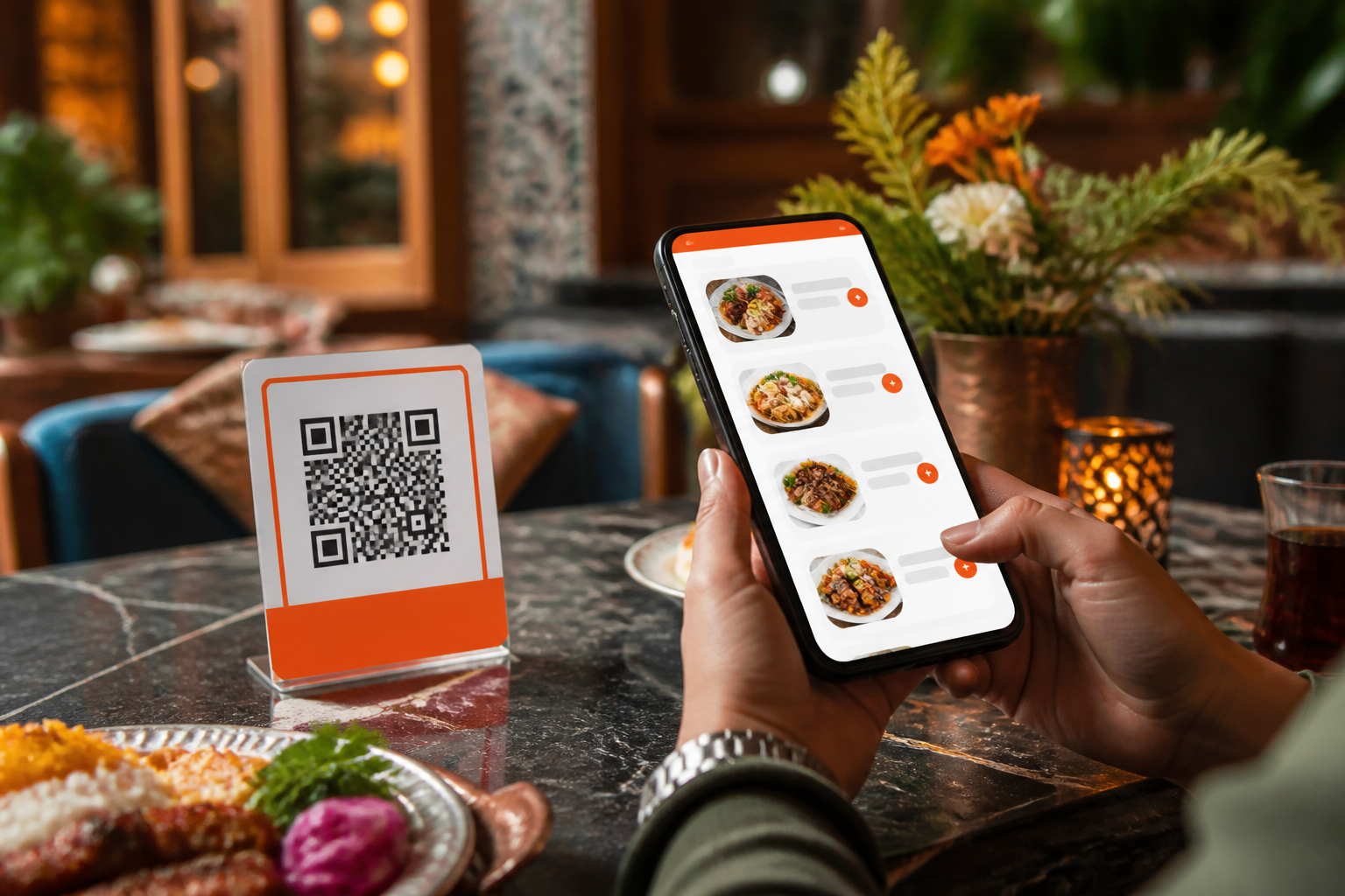 منو دیجیتال چیست؟ راهنمای کامل ساخت منو آنلاین و سفارش با QR برای رستوران
